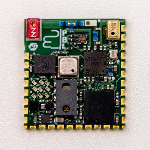 Top view of the MicroBean module